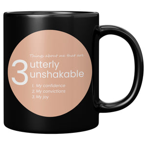 Affirmation Mug: U-Utterly Unshakable