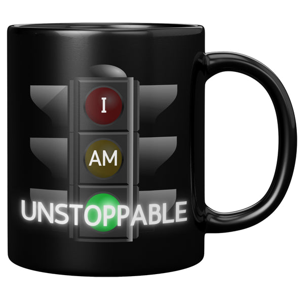 Affirmation Mug: U2-I Am Unstoppable