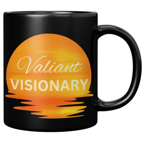 Affirmation Mug: V-Valiant Visionary