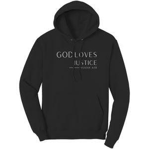 "God Loves Justice" Women's Hoodie