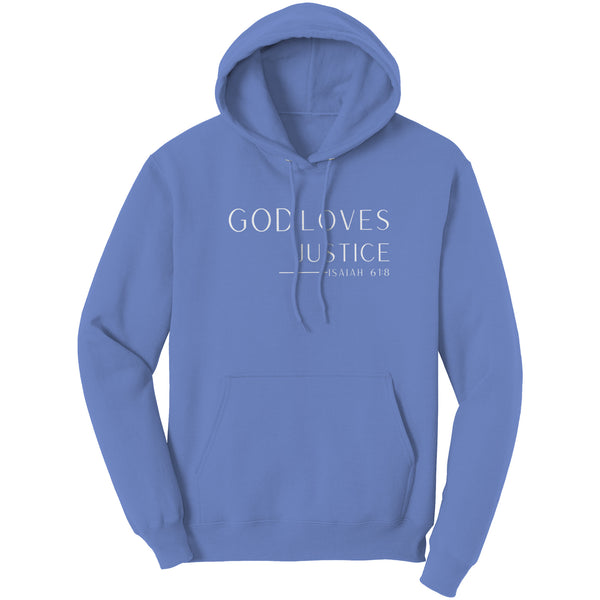"God Loves Justice" Women's Hoodie