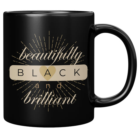 Affirmation Mug: B-beautifully Black and brilliant
