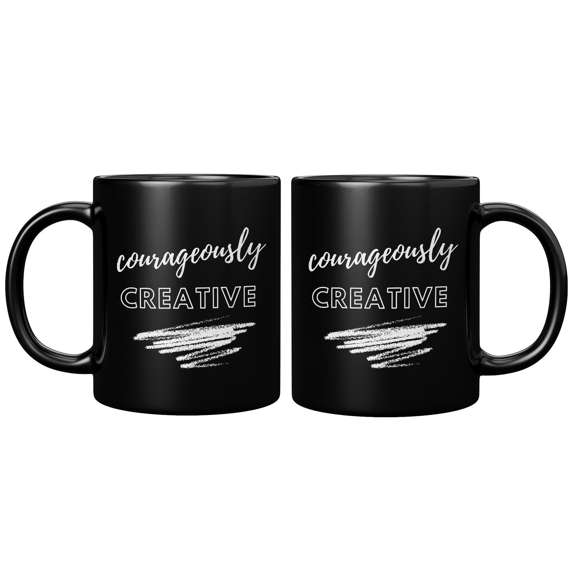 Affirmation Mug: C-Courageously Creative