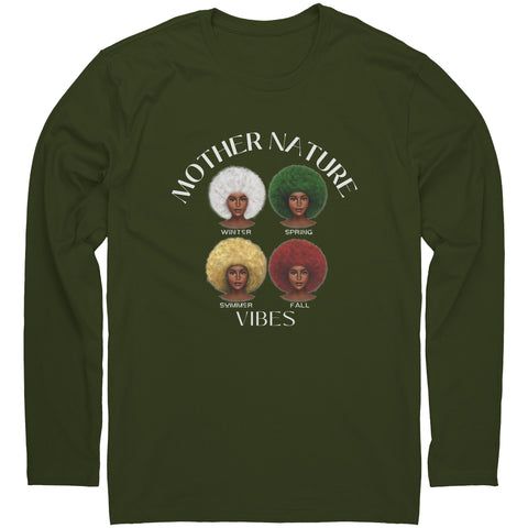 Mother Nature Vibes Long -Sleeve Tee