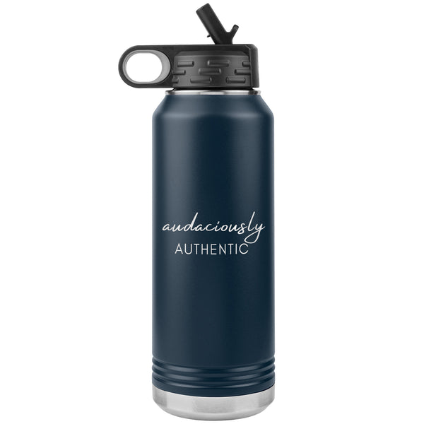 Stainless Steel Affirmation Water Bottle: A2-Audaciously Authentic