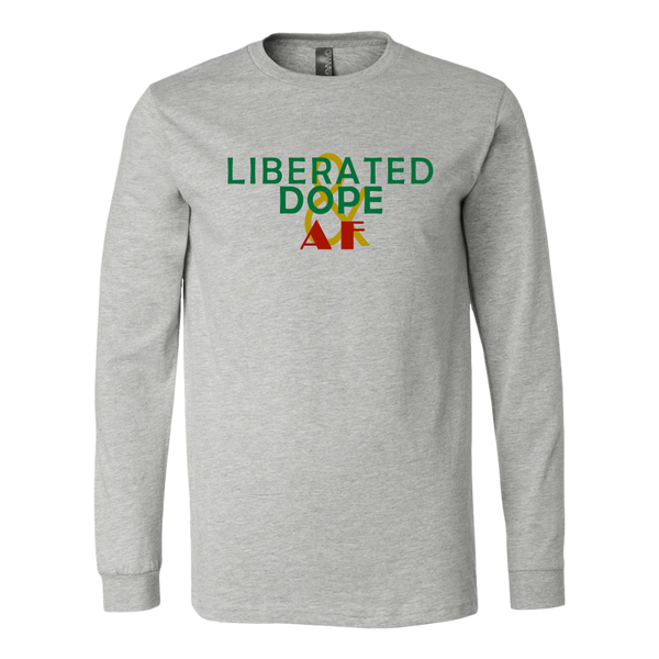 Next Level Long-Sleeved Liberated & Dope AF Shirt